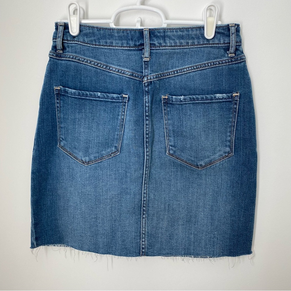 Abercrombie Snap Button Front Denim Mini Skirt - image 4